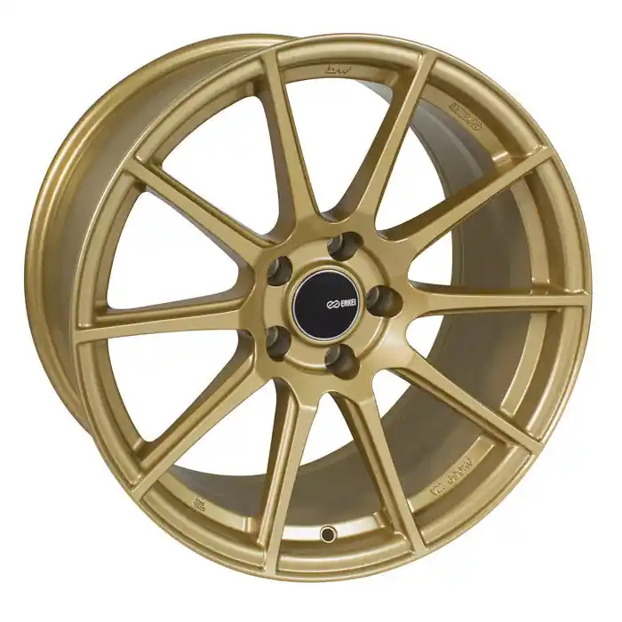 Enkei TS10 SubiSpeed Exclusive Gold 18x9.5 +35 5x114.3 (Single Wheel) - 2015-2023 Subaru WRX / 2015-2021 STI / 2019-2023 Forester