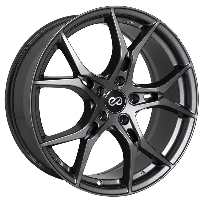 Enkei Vulcan Anthracite 18x8 +45 5x112 (Single Wheel) - 2020-2023 Toyota GR Supra