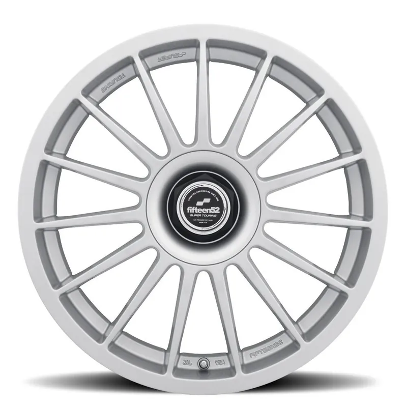 Fifteen52 Podium 18X8.5 +35 5X112/5X120 Speed Silver (Single Wheel) - 2020-2024 Toyota GR Supra / 2017-2024 Honda Civic Type R