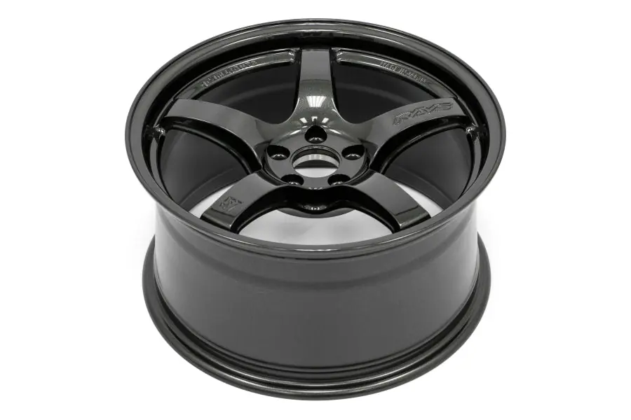 Rays Gram Lights Glass Black 57CR 18x9.5 +38mm 5x100 (Single Wheel) - 2013-2024 Subaru BRZ / Scion FR-S / Toyota GR86 / 2014-2018 Subaru Forester