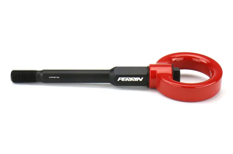 PERRIN Front Tow Hook Kit (Red) - 2002-2007 Subaru WRX / STI