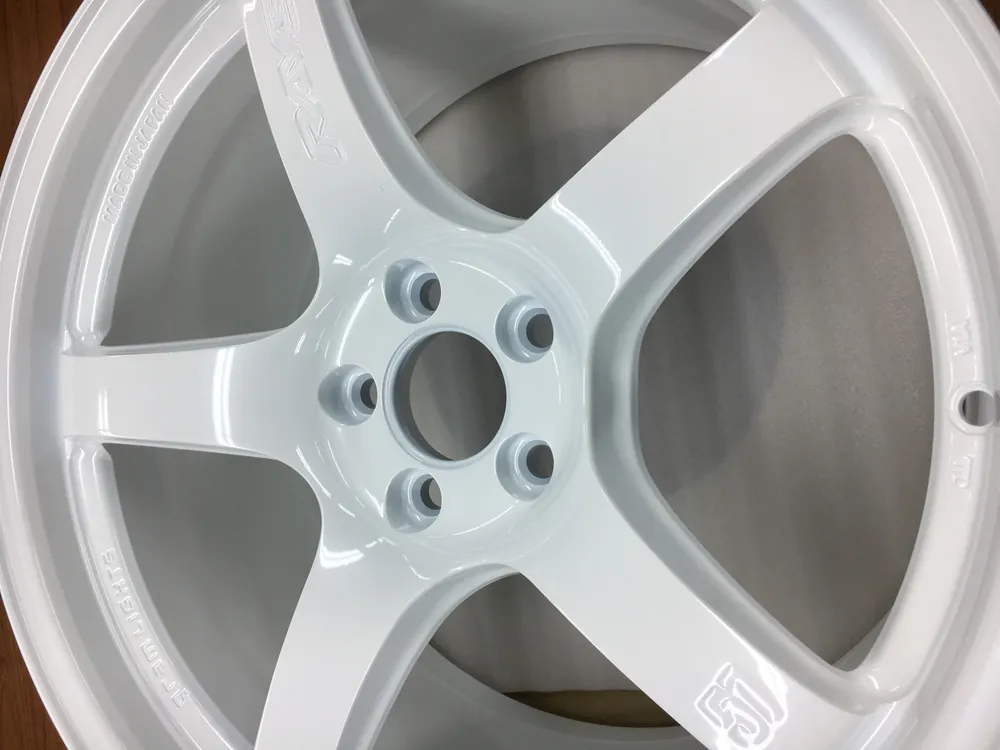 Rays Gram Lights 57CR Ceramic Pearl 18x9.5 +38mm 5x114.3 (Single Wheel) - 2015-2024 Subaru WRX / 2015-2021 STI / 2019-2024 Forester