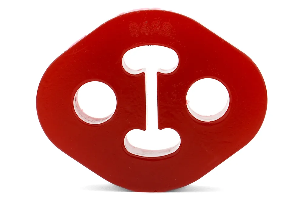 PERRIN 15MM Exhaust Hanger Standard Length Red - Subaru Models (inc. 1993-2007 Impreza / WRX / STI)