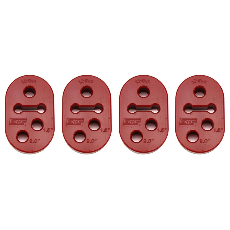 GrimmSpeed 12mm Two Position Poly Exhaust Hanger Set of 4 - Universal