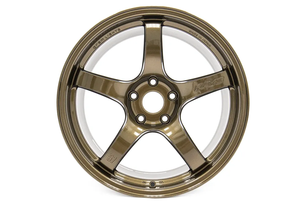Rays Gram Lights 57CR Almite Gold 18x9.5 +38mm 5x114.3 (Single Wheel) - 2015-2024 Subaru WRX / 2015-2021 STI / 2019-2024 Forester