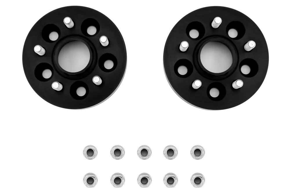 PERRIN Wheel Spacers 5x100 30mm Black Pair - Subaru Models (inc. 2002-2014 WRX)