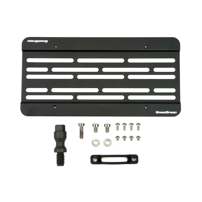 Grimmspeed License Plate Relocation Kit - 2016-2017 Ford Focus RS