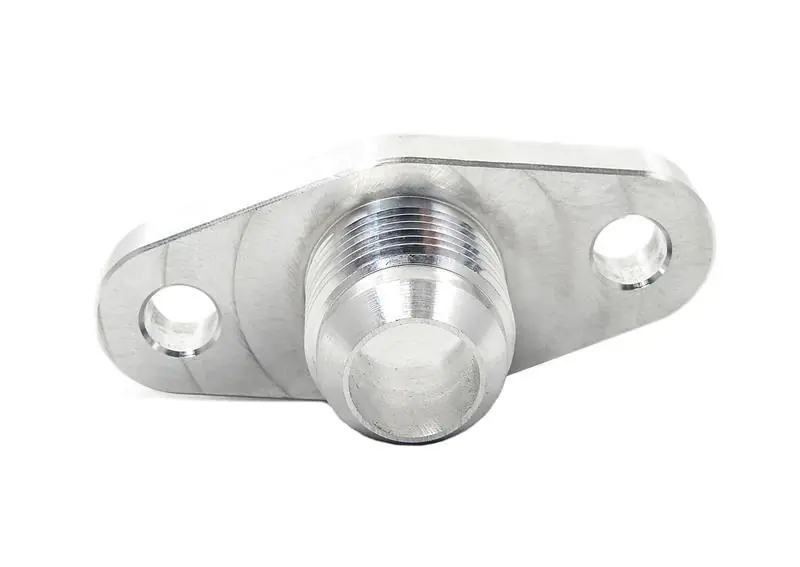 PRL Motorsports Oil Drain Flange for T3/T4 Turbochargers (8mm bolt) - Universal