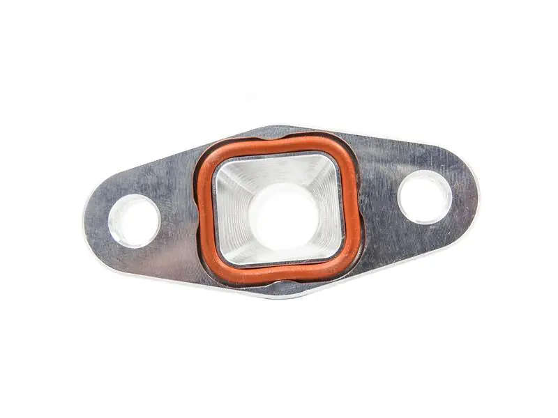 PRL Motorsports Oil Drain Flange for T3/T4 Turbochargers (10mm / 3/8' bolt) - Universal