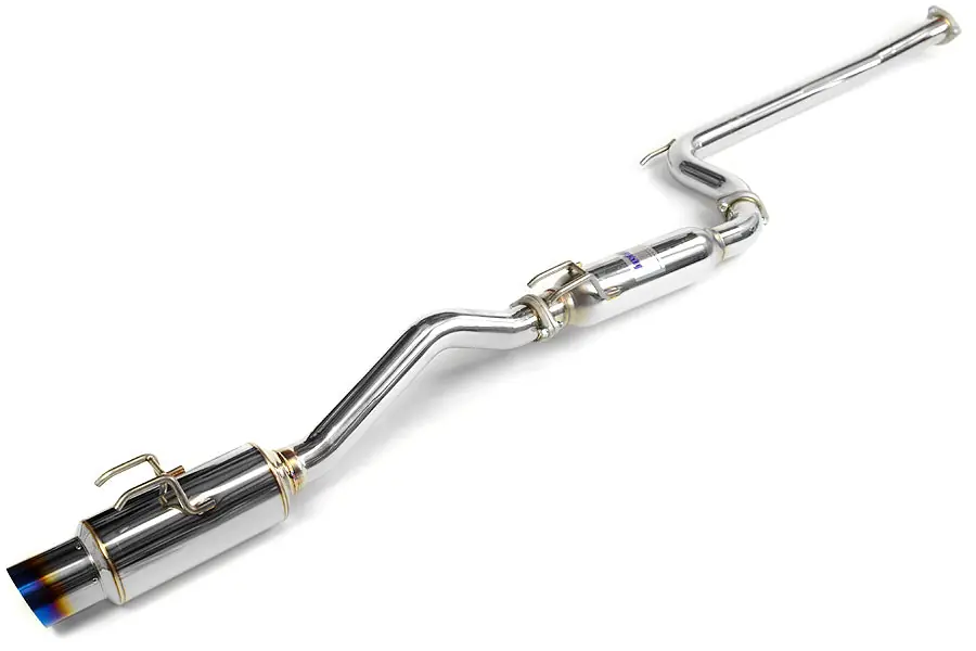 Invidia N1 Single Exit Cat Back Exhaust - Titanium Tip - 2006-2011 Honda Civic Si Coupe