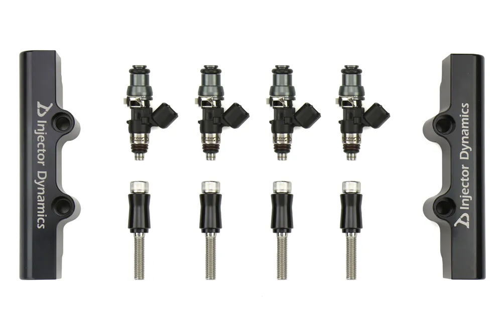 Injector Dynamics Fuel Injectors 1300cc w/ Top Feed Fuel Rails - 2004-2006 Subaru STI / 2005-2006 Legacy GT
