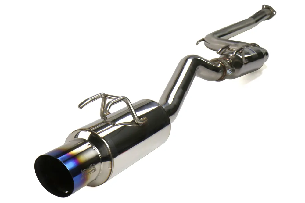 Invidia N1 3in Cat Back Exhaust - Titanium Tip - 2007-2011 Honda Civic SI Sedan