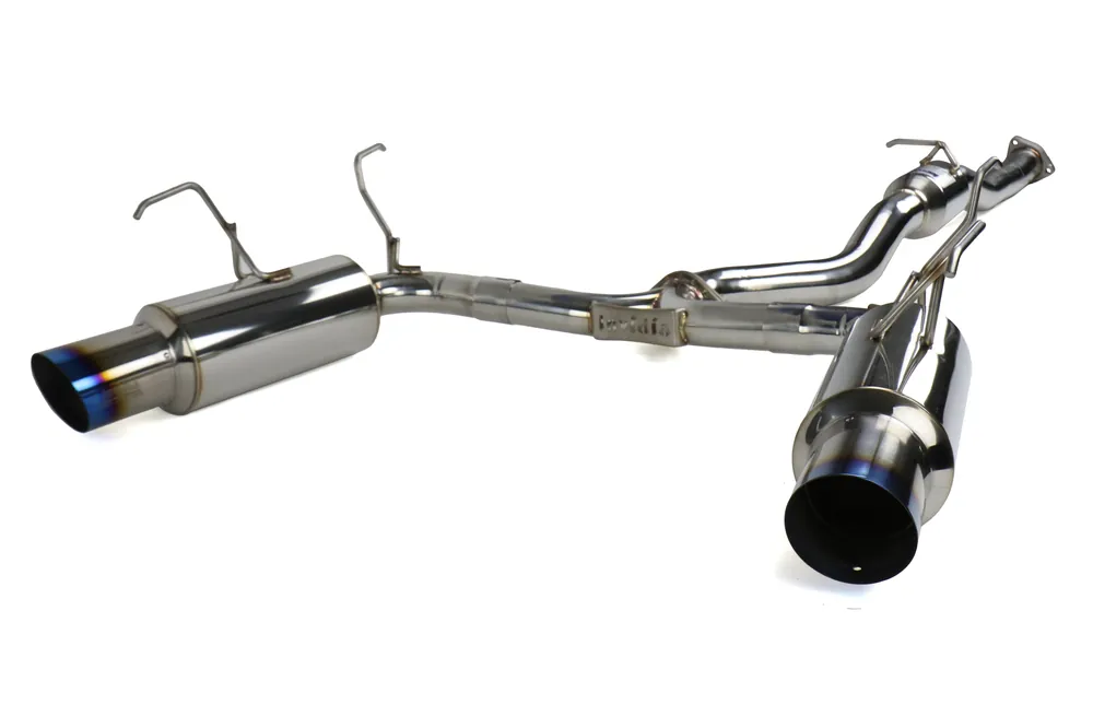 Invidia N1 Dual Exit Cat Back Exhaust - Titanium Tip - 2000-2009 Honda S2000
