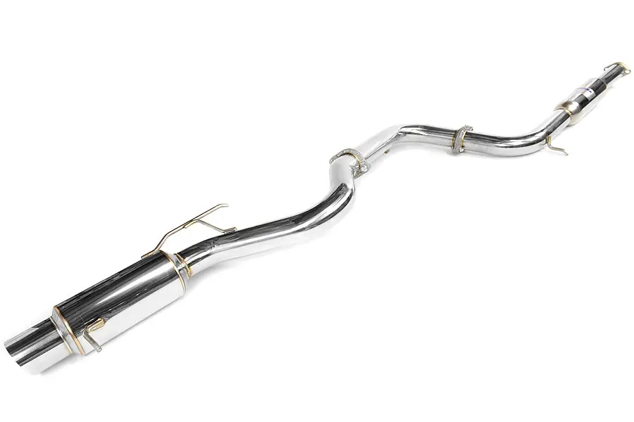 Invidia N1 Cat Back Exhaust - Stainless Steel Tip - 2000-2005 Mitsubishi Eclipse V6