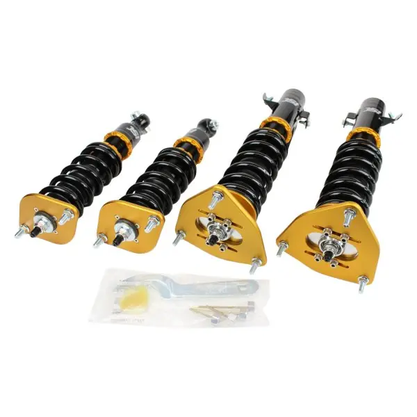 ISC Suspension N1 Track Race Coilovers w/ 10k / 12k Springs - 2008-2014 Subaru WRX