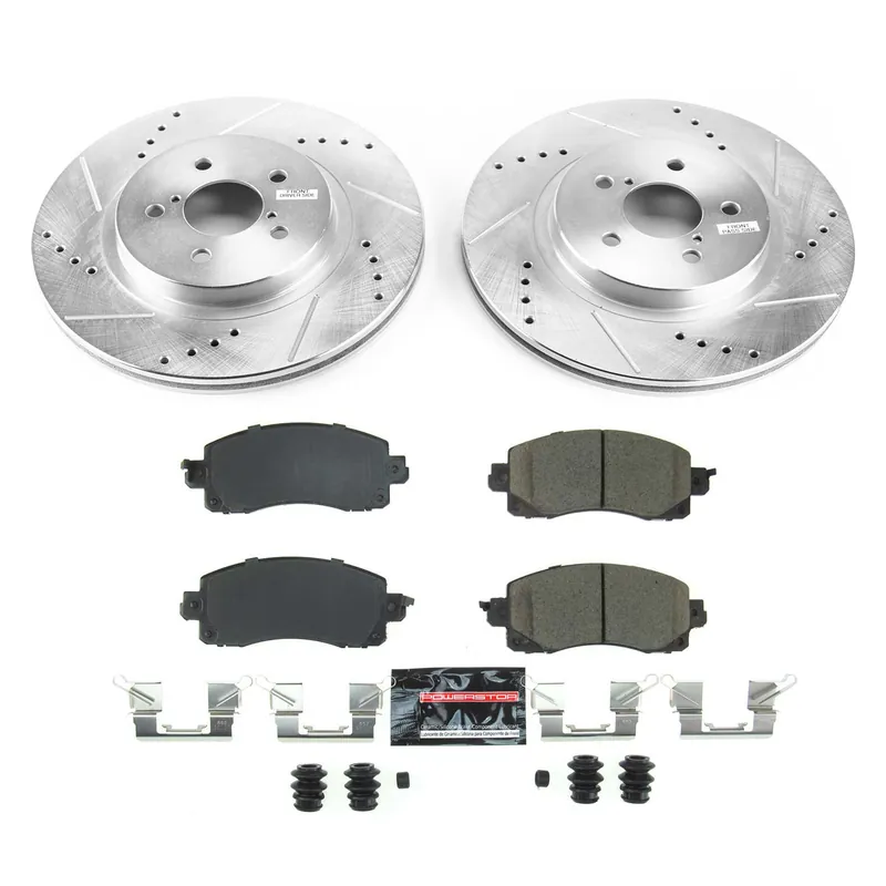 Power Stop Z23 Evolution Sport Brake Kit (Front) - 2018-2020 Subaru Crosstrek / 2017-2020 Impreza