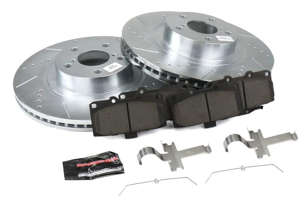 Power Stop Z23 Evolution Brake Kit (Front) - 2006-2007 Subaru WRX