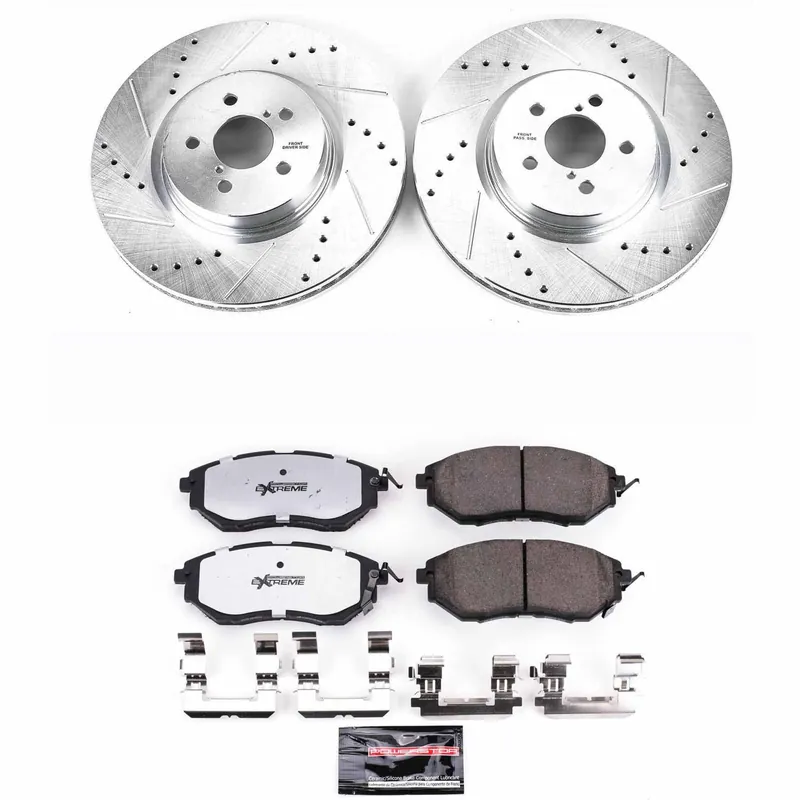 Power Stop Z26 Street Brake Kit (Front) - 2014-2018 Subaru Forester / 2005-2014 Legacy / 2010-2014 Outback
