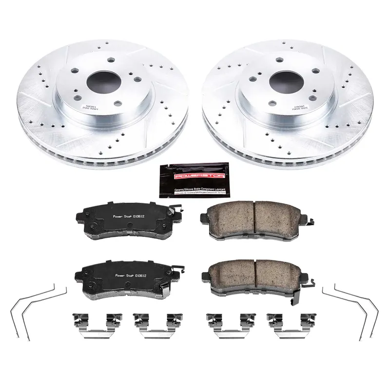 Power Stop Z23 Evolution Brake Kit (Front) - 2016-2017 Subaru Legacy