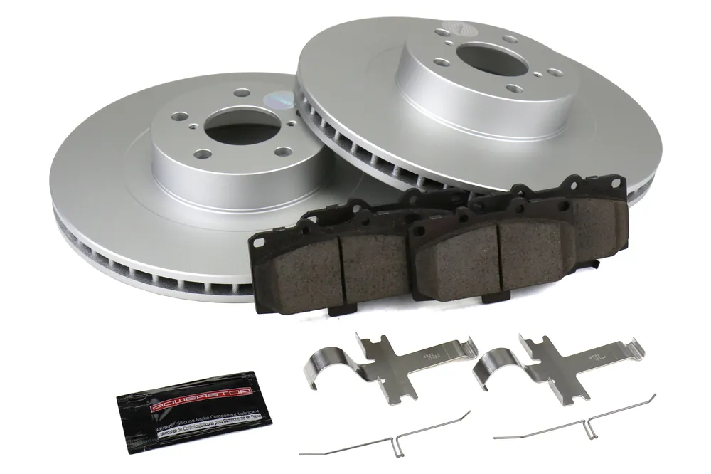 Power Stop Z17 Coated Brake Kit (Front) - 2006-2007 Subaru WRX