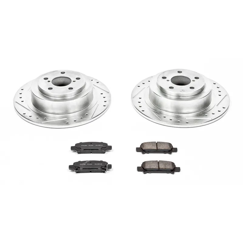 Power Stop Z23 Evolution Brake Kit (Rear) - 2003-2006 Subaru Baja / 2000-2004 Legacy / Outback