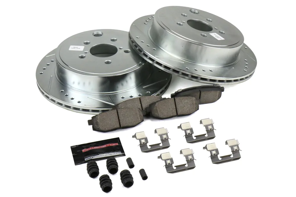 Power Stop Z23 Evolution Brake Kit (Rear) - 2013-2016 Scion FR-S / 2013-2020 Subaru BRZ / 2017-2019 Toyota 86
