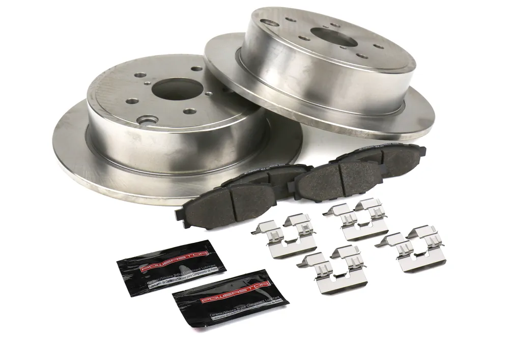Power Stop Track Day Brake Kit (Rear) - 2015-2021 Subaru WRX