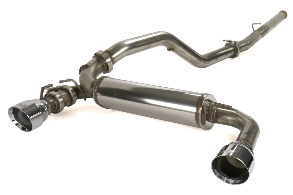 MagnaFlow Race Series Stainless Steel Cat Back - 2016-2017 Ford Focus RS