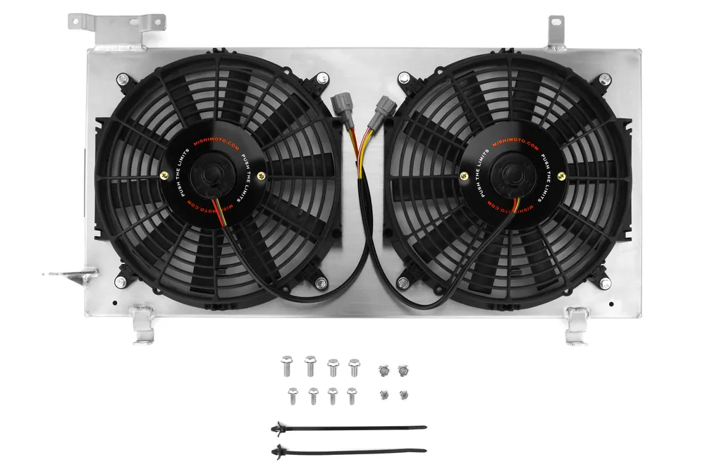 Mishimoto Plug and Play Aluminum Fan Shroud Kit - 2008-2021 Subaru WRX / STI