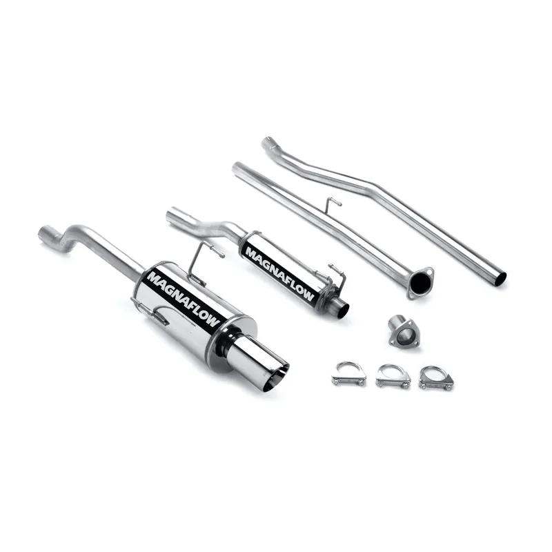 MagnaFlow Street Series Cat Back Exhaust System - Honda Civic Models (Inc. 2001-2005 EX / 2001-2005 DX)
