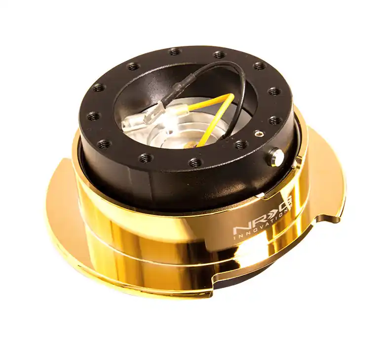 NRG Quick Release 2.5 Black / Chrome Gold - Universal