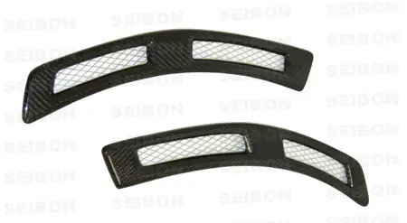 Seibon Carbon Fiber Fender Ducts - 2008-2015 Mitsubishi Evo X