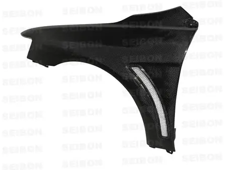 Seibon Carbon Fiber Front Fenders - 2008-2015 Mitsubishi Evo X