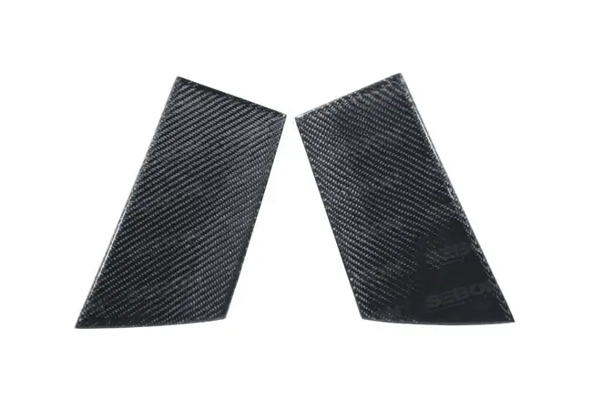 Seibon Carbon Fiber B-Pillar Pair - 2009-2012 Nissan 370Z