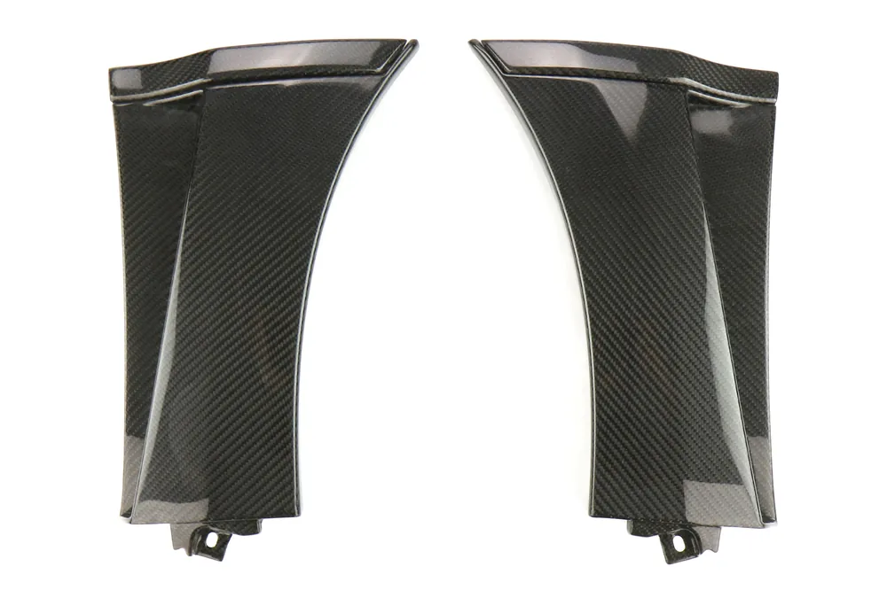 Seibon Carbon Fiber Fender Caps - 2008-2014 Subaru STI / 2011-2014 WRX