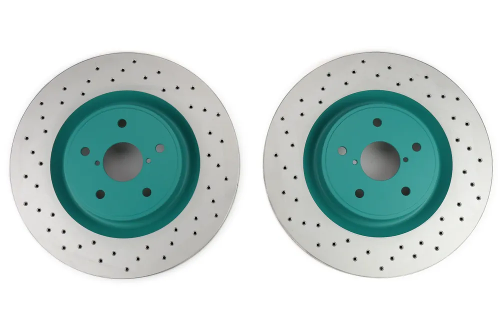 Project Mu Club Racer Front Rotor Pair - 2018-2021 Subaru STI