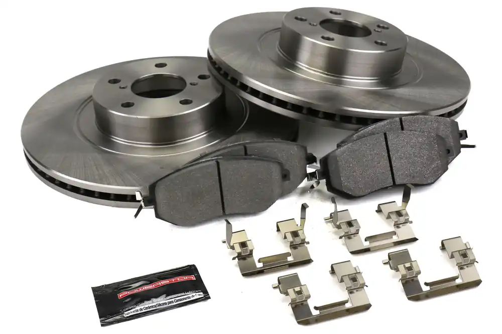 Power Stop Track Day Spec Brake Kit (Front) - 2013-2016 Scion FR-S / 2013-2020 Subaru BRZ / 2016-2021 Crosstrek / 2010-2018 Forester / 2013-2014 Outback / 2017-2019 Toyota 86