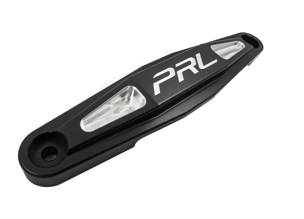 PRL Motorsports Battery Tie Down Version 2 Black - Honda Models (inc. 2017-2021 Civic Type-R / 2016-2021 Civic 1.5T / 2018-2022 Accord)