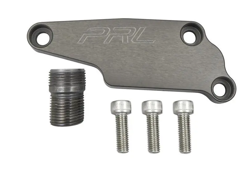 PRL Motorsports K24Z RSX Type-S PRB Oil Filter Block-Off Plate - 2012-2015 Honda Civic Si