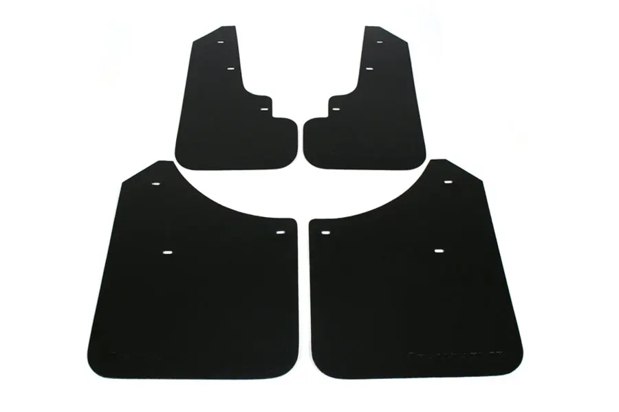 Rally Armor Basic Mud Flaps Black Logo - 2003-2008 Subaru Forester