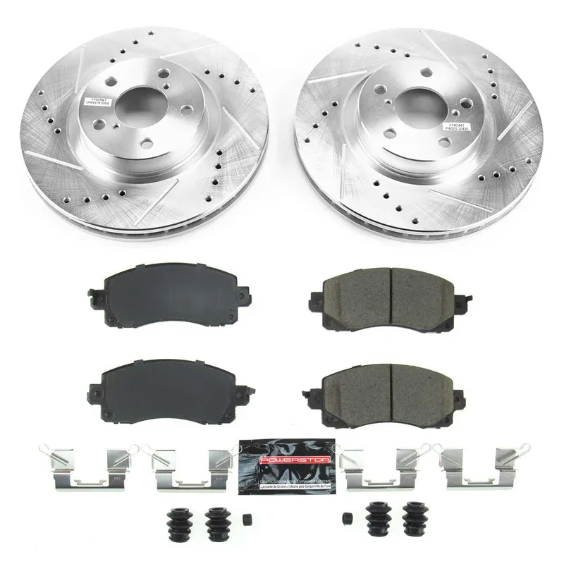 Power Stop Z23 Evolution Brake Kit (Front) - 2017-2020 Subaru Impreza