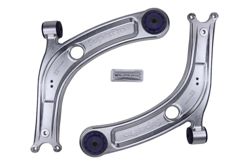 Super Pro Alloy Front Lower Control Arm Kit - Volkswagen Models (inc. 2015-2024 GTI / 2016-2024 Golf R)