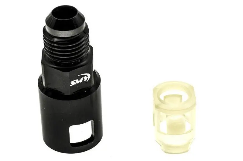 SMY Quick Disconnect EFI Adapter Fitting 6an to 3/8in - Universal for 6an Applications