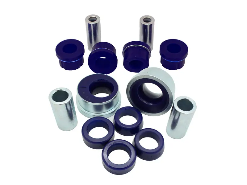 Super Pro Control Arm Lower Inner Front Double Offset and Rear Bushing Kit - 2013-2016 Scion FR-S / 2013-2024 Subaru BRZ / 2017-2024 Toyota 86