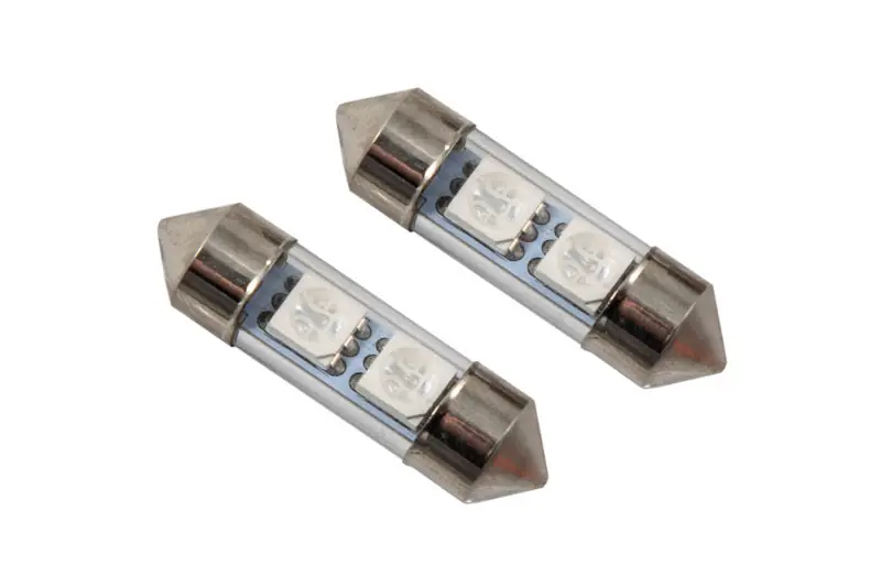 Diode Dynamics 31mm SMF2 LED Bulb - Red (Pair)