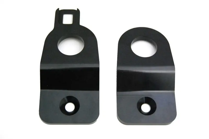 Torque Solution Black Radiator Stay Bracket - 2002-2007 Subaru WRX / 2004-2007 STI