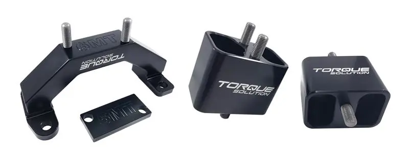 Torque Solution Solid Billet Aluminum Engine & Transmission Mounts - 2002-2014 Subaru WRX / 2004-2017 STI