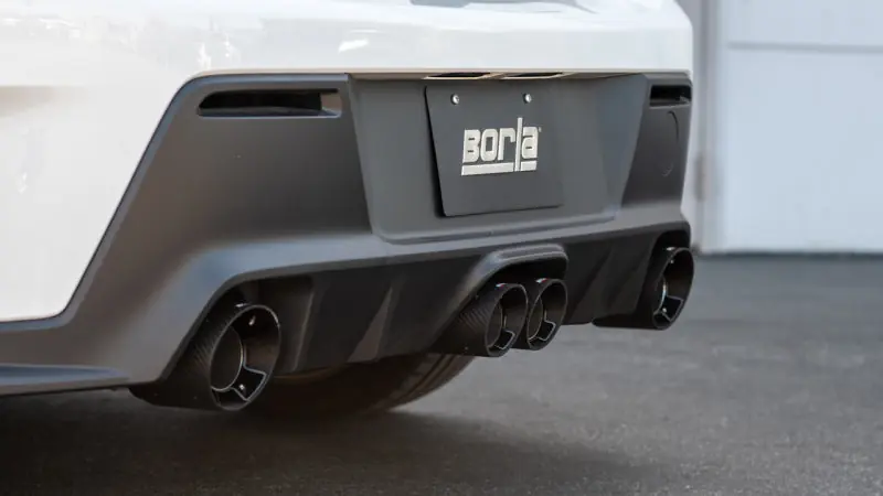 Borla ATAK Cat Back System - Carbon Fiber & Black Anodized - 2023-2026 Toyota GR Corolla