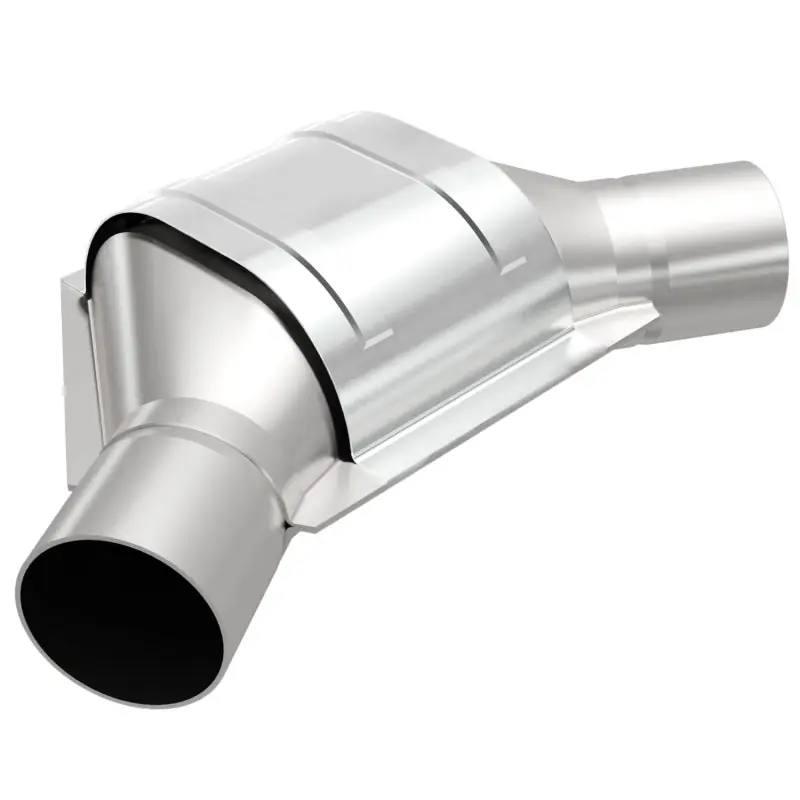 MagnaFlow HM Grade Universal Catalytic Converter- 2.00in Angled Inlet/Outlet