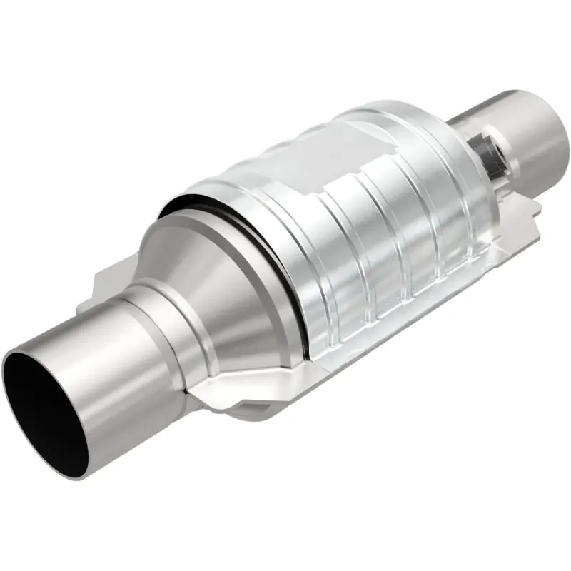 MagnaFlow HM Grade 3-Way Universal Catalytic Converter- 2.00in w/ single O2